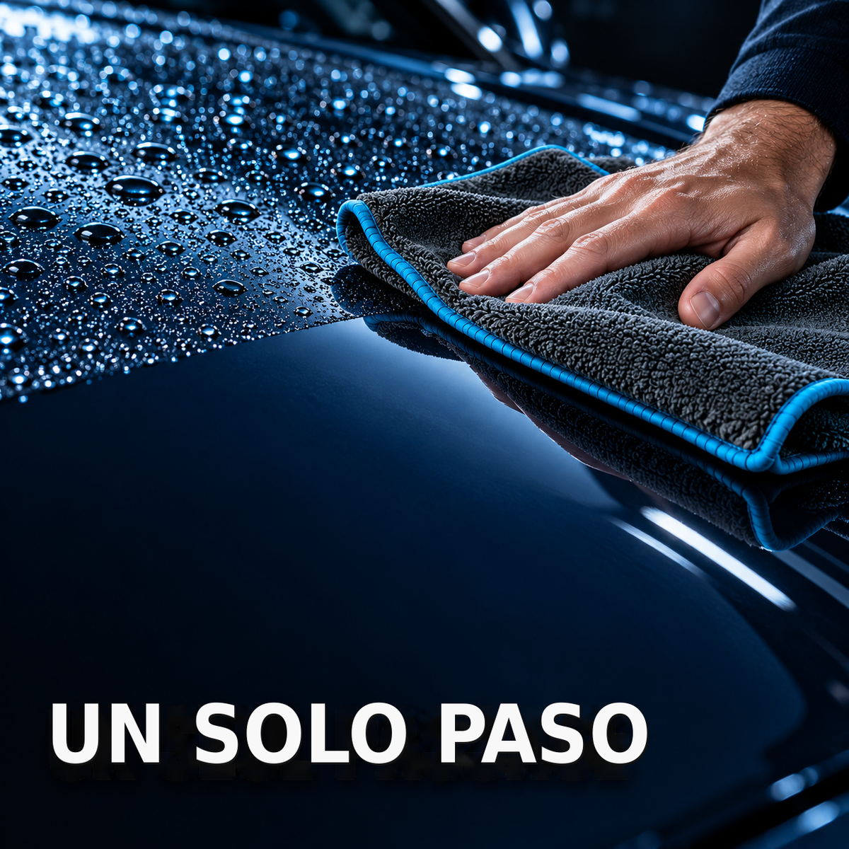 Toalla de secado para coche ultraabsorbente — 70 × 90 cm